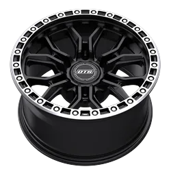 DROPSTARS TRAIL SERIES 608MSB 17X9 MACHINED W/SATIN BLACK RING
